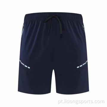 Shorts esportivos de ginástica masculina respirável